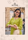 Toral Vol 2 By Mittoo Rayon Wholesale Kurti With Bottom Suppliers In Mumbai
